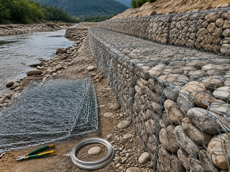 金阳县河道边坡石笼网